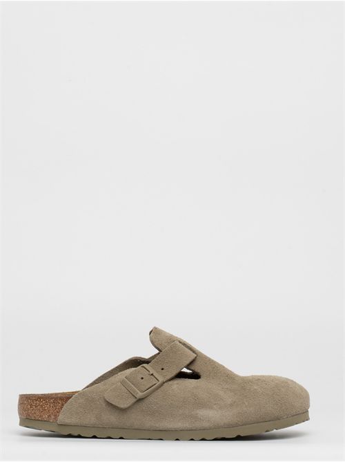 boston faded khaki, pelle scamosciata - calz. s BIRKENSTOCK | 1025844 DKHAKI